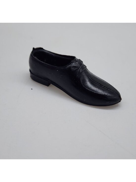 Vintage 1983 Mattel Ken Black Dress Shoe 1-5/8" - Picture 5 of 6